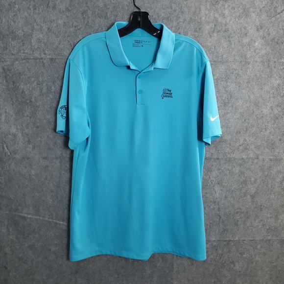 Nike Golf The Honda Classic Polo Shirt Mens Large Blue PGA National Performances - Picture 1 of 12